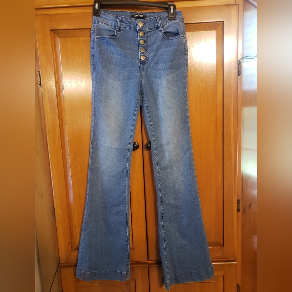 Refuge Button Fly 70s Jeans